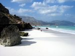 Beach in Shuab Bay