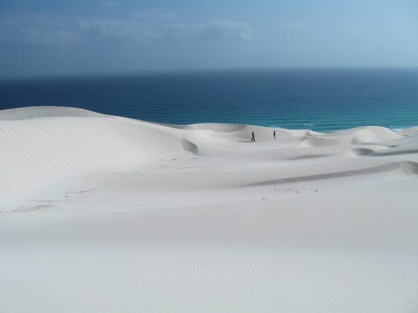 Socotra Picture of the Day: Sand dunes in the east of Socotra