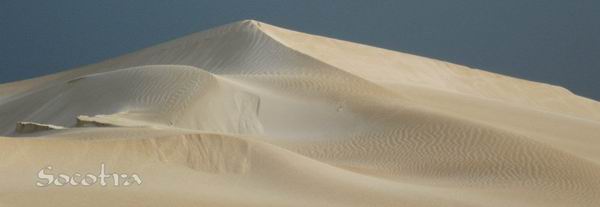 Socotra Picture of the Day: Sand dune in Noget