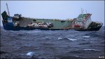 Shipwreck off the Samha coast